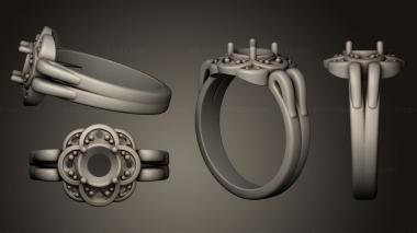 Jewelry rings Ring 009 3d model